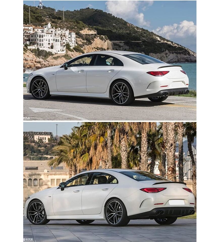 Mercedes Cls Boyalı Spoiler 2019+ modeller(Pianoblack)