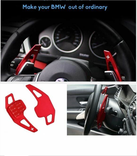 Bmw F32 M Direksiyon F1 Vites Kulakçığı Paddle Shift 2014-2018 arası Kırmızı