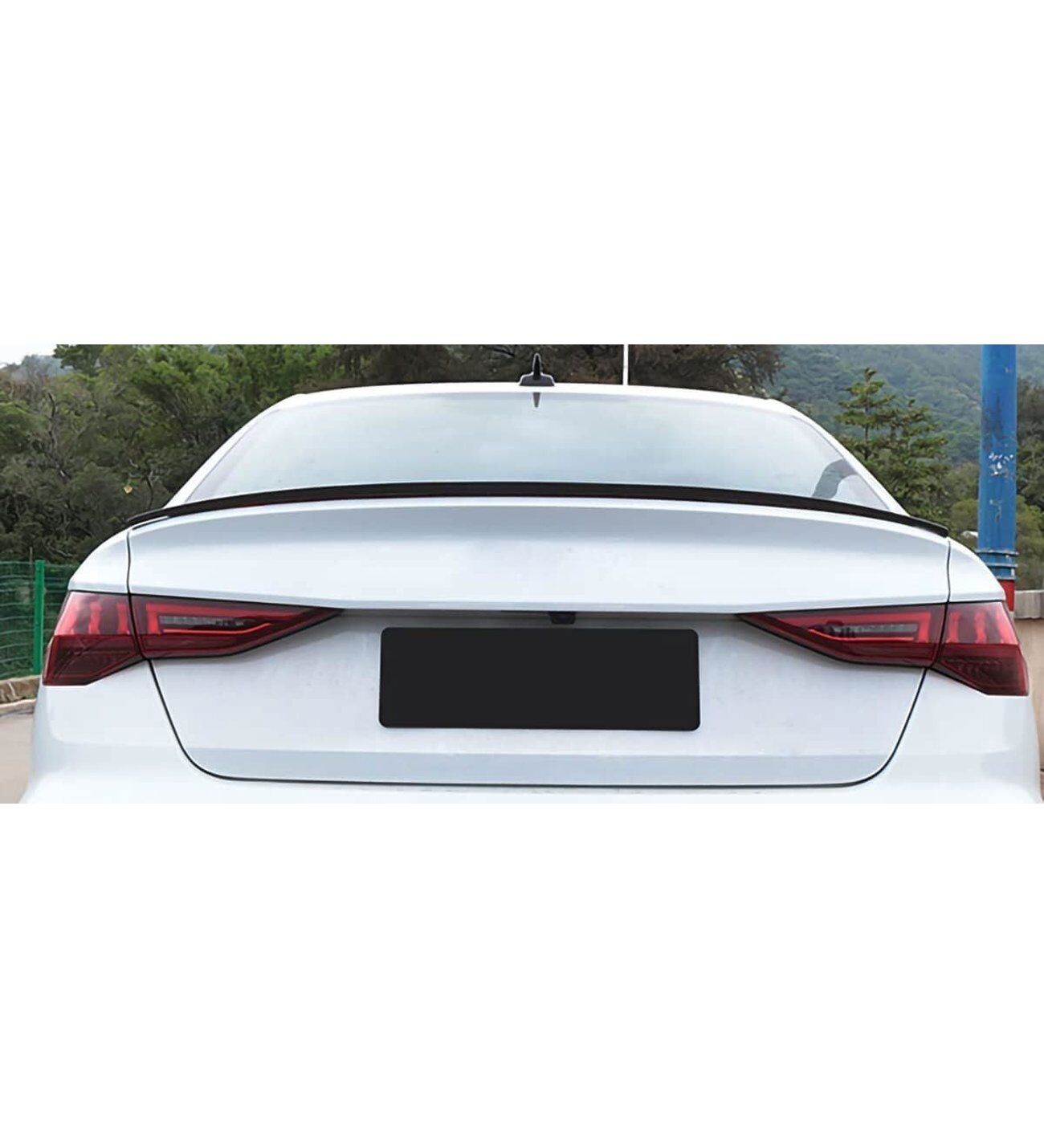 Audi A3 Sedan Boyalı Spoiler 2020+ sonrası modeller (Pianoblack)