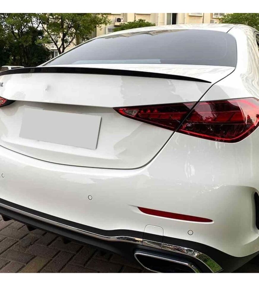 Mercedes C Serisi w206 spoiler 2021+ modeller (Pianoblack)