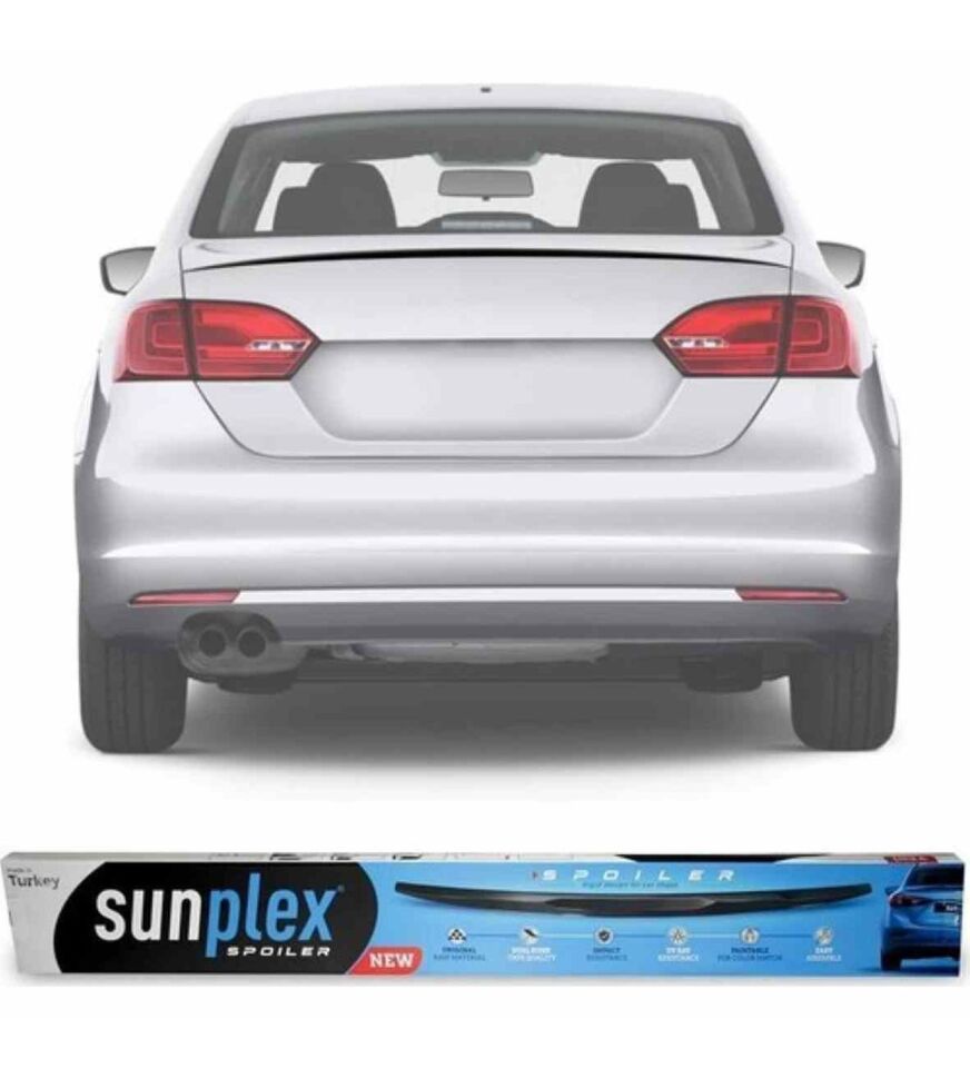 Vw Jetta Spoiler Piano Black 2006-2010 arası modellere uyumlu Sunplex