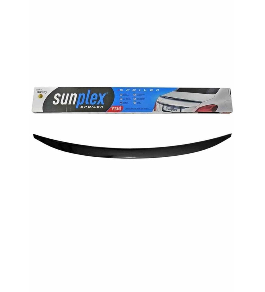 Vw Passat B6-B7-B8 Spoiler Piano Black 2006-2023 arası modellere uyumlu Sunplex