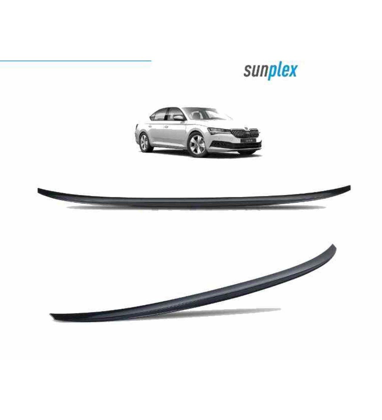 Skoda Superb Spoiler Piano Black 2015-2019 arası modellere uyumlu Sunplex
