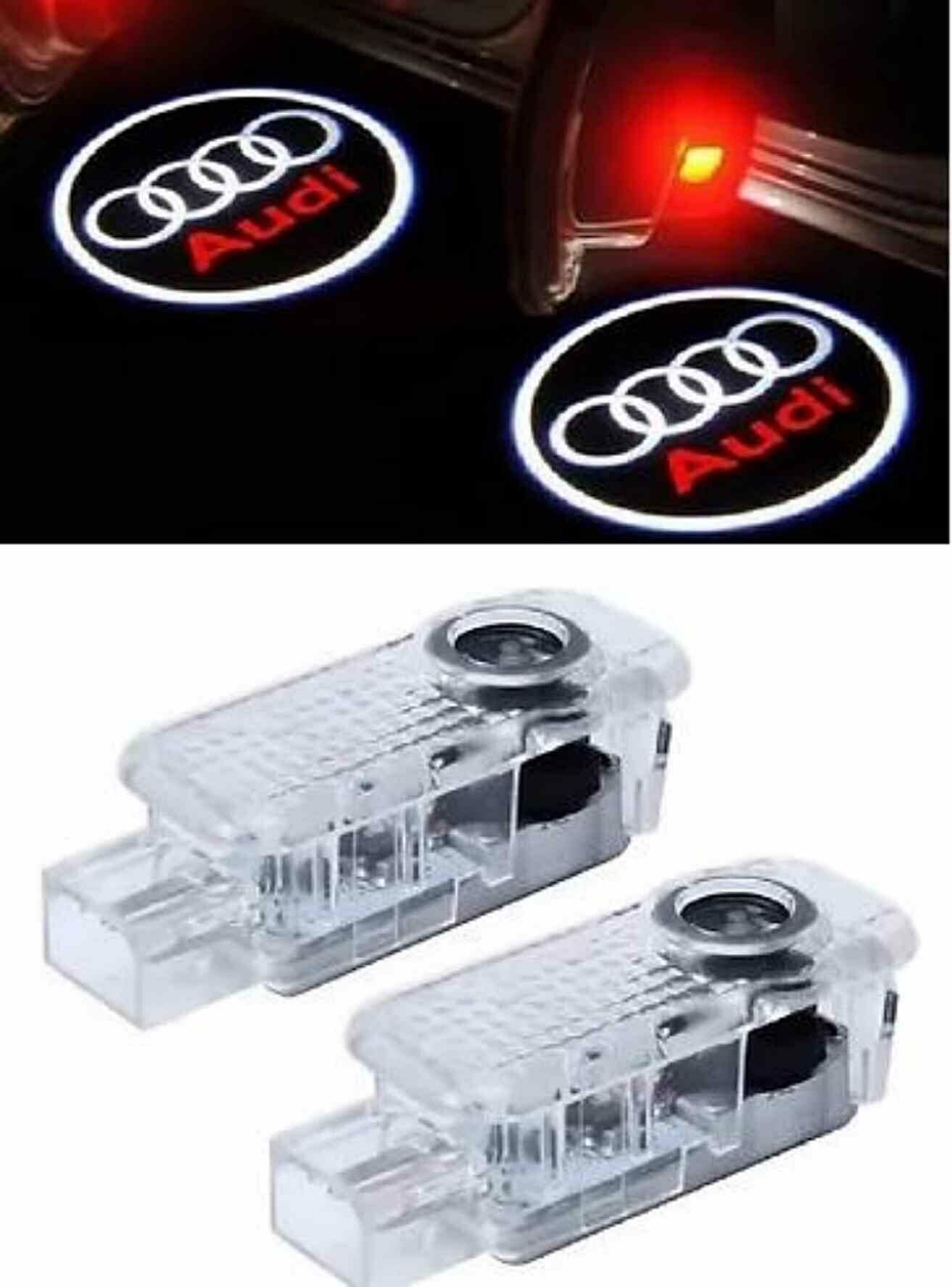 Audi A4 kapı altı logo hayalet logo 2003 sonrası