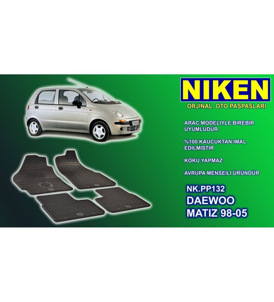 Daewoo Matiz paspas kauçuk oem germany 1998-2005 Arası NİKEN