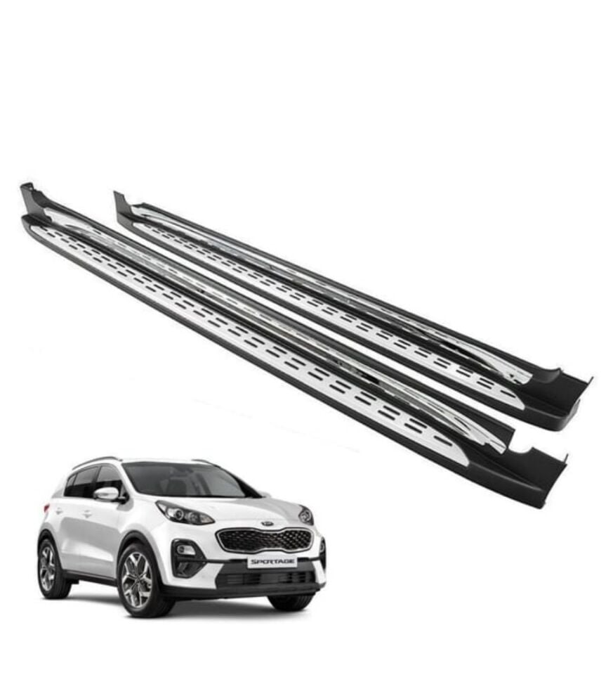 Kia Sportage Yan Basamak Kromlu Model 2018-2021 arası uyumlu