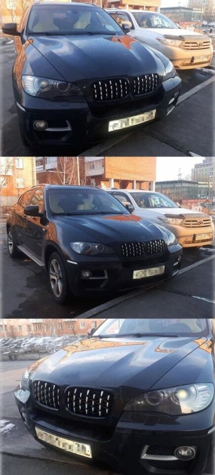 Bmw X5 E70 diamond ön panjur ızgara 2006-2013 arası pianoblack