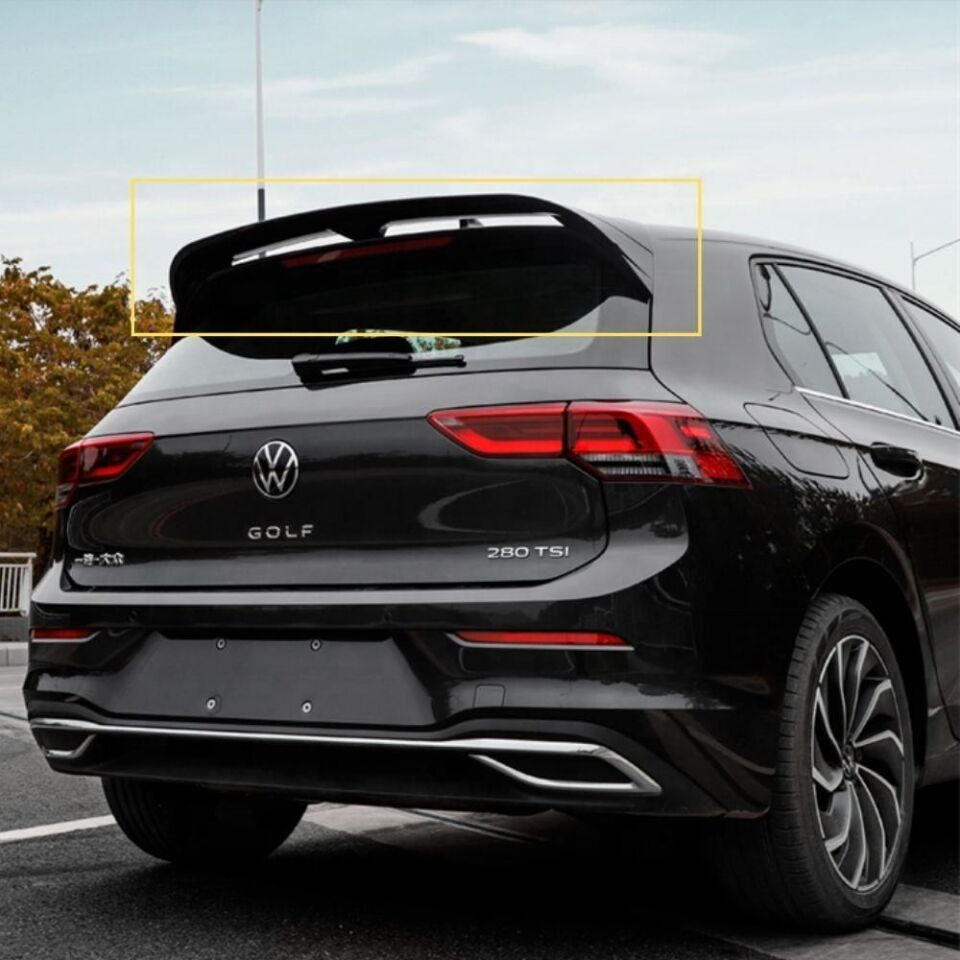 Vw Golf 7 R boyalı spoiler (Pianoblack) 2013 sonrası
