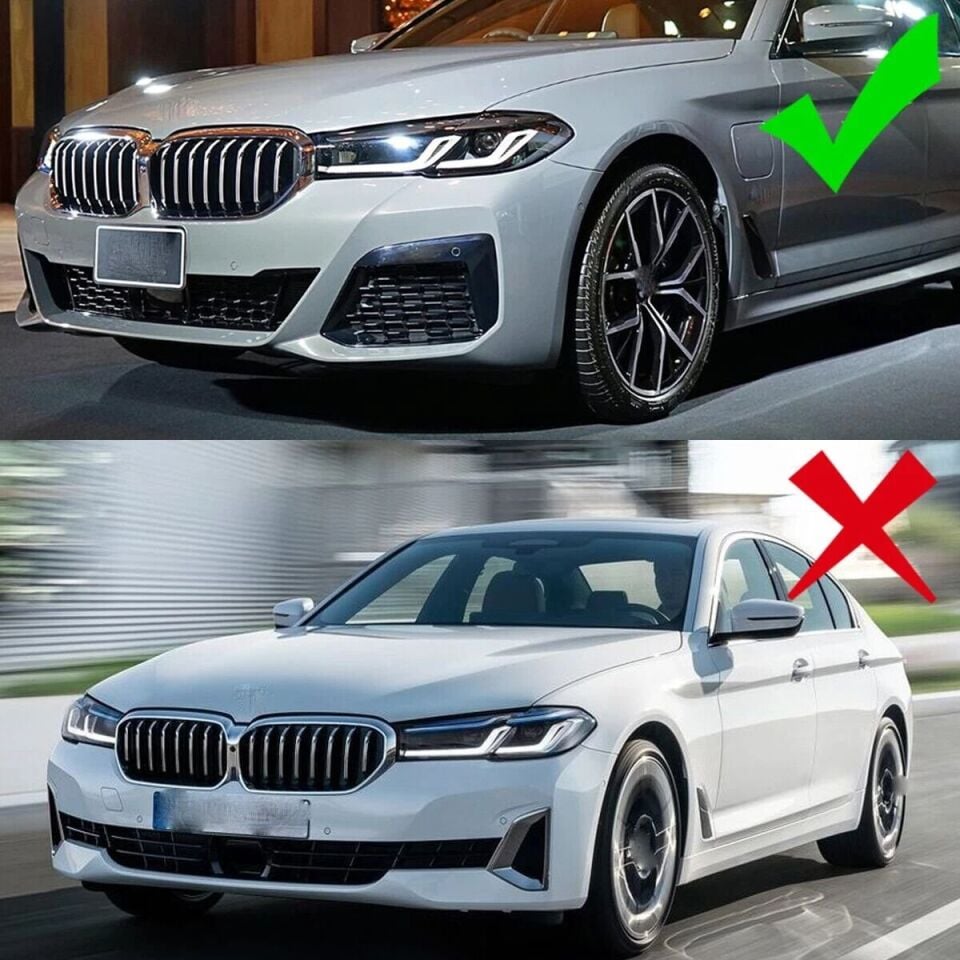 Bmw 5 Serisi G30 Lci Tampon Altı Lip 2020-2023 Arası Uyumlu