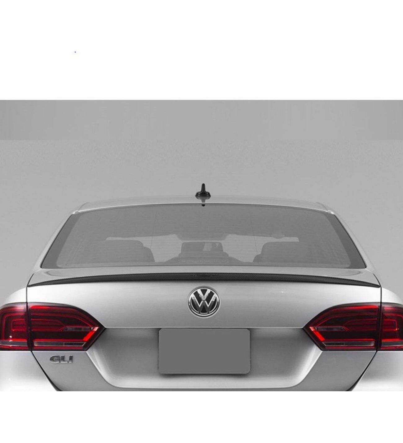 Vw Jetta Uyumlu Spoiler İnce Model Parlak Siyah 2012+ Sonrası