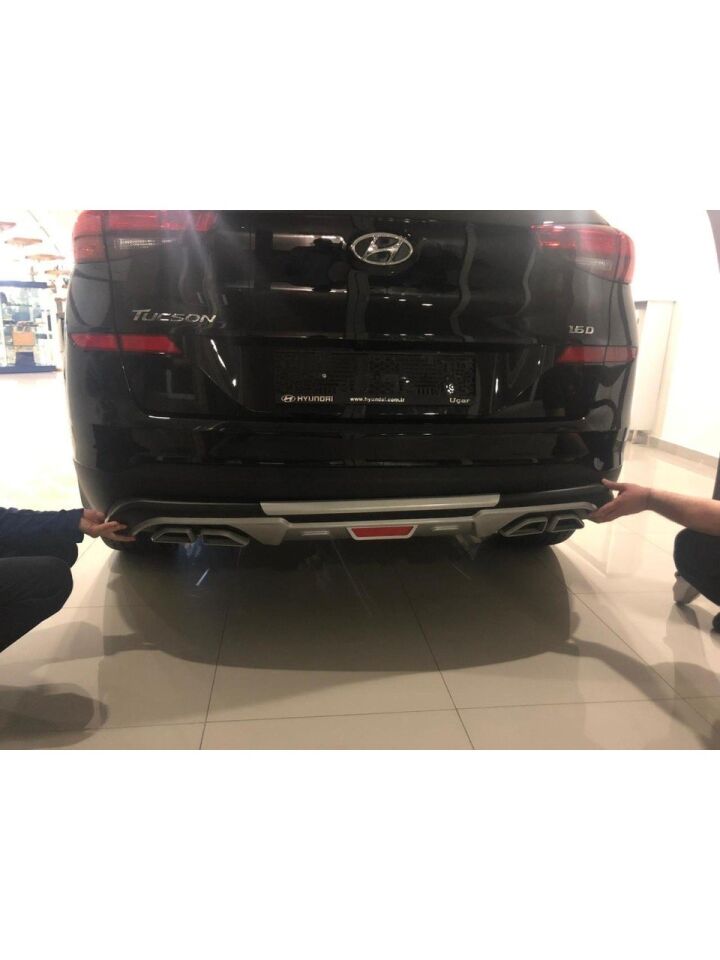 Dmb Hyundai Tucson Ön Arka Tampon Koruması Difüzör Kalın tip 2019-2021 Arası Uyumlu