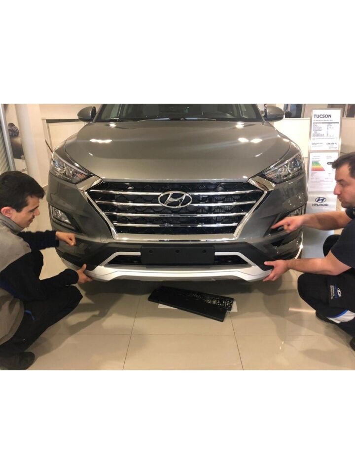 Dmb Hyundai Tucson Ön Arka Tampon Koruması Difüzör Kalın tip 2019-2021 Arası Uyumlu
