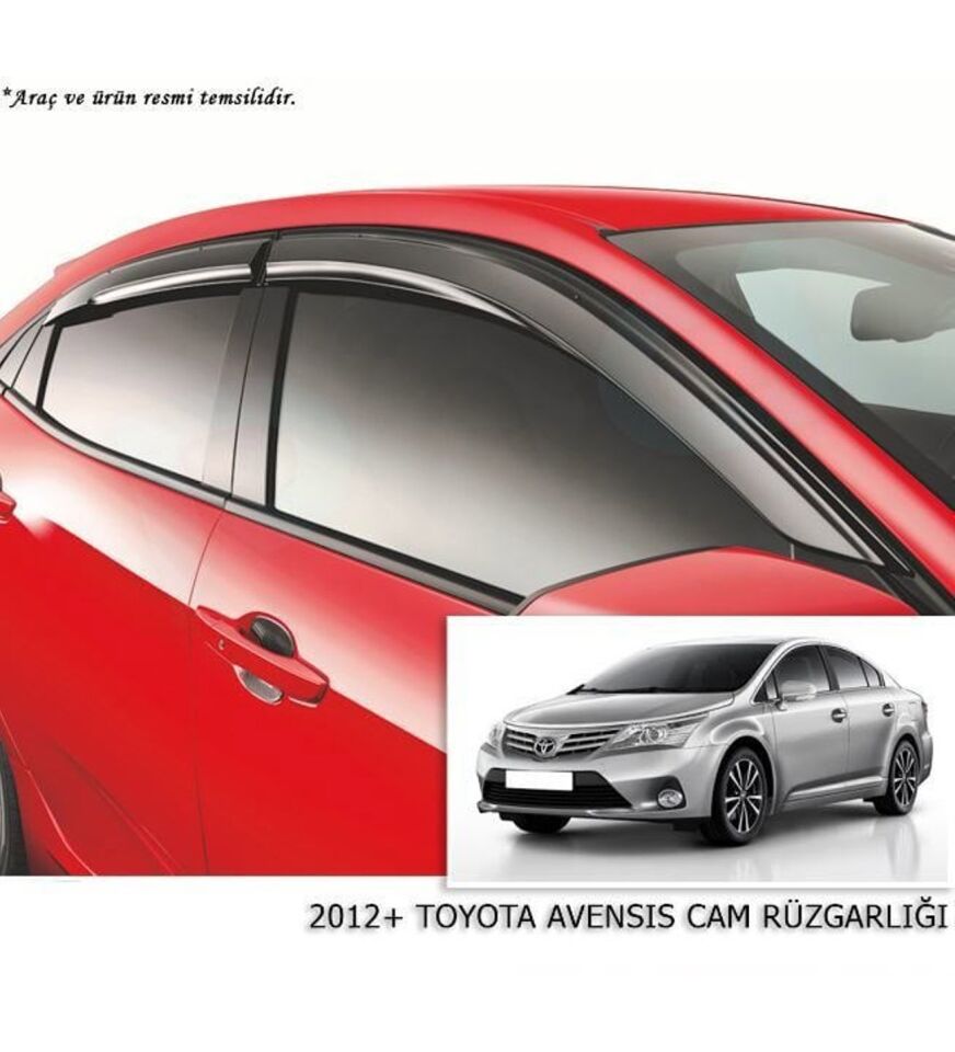 Toyota Avensis Uyumlu Cam Rüzgarlığı 2012+ sonrası uyumlu Mugen