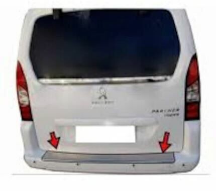 Peugeot partner tepee tampon ustu krom 2008-2014 Arası Niken