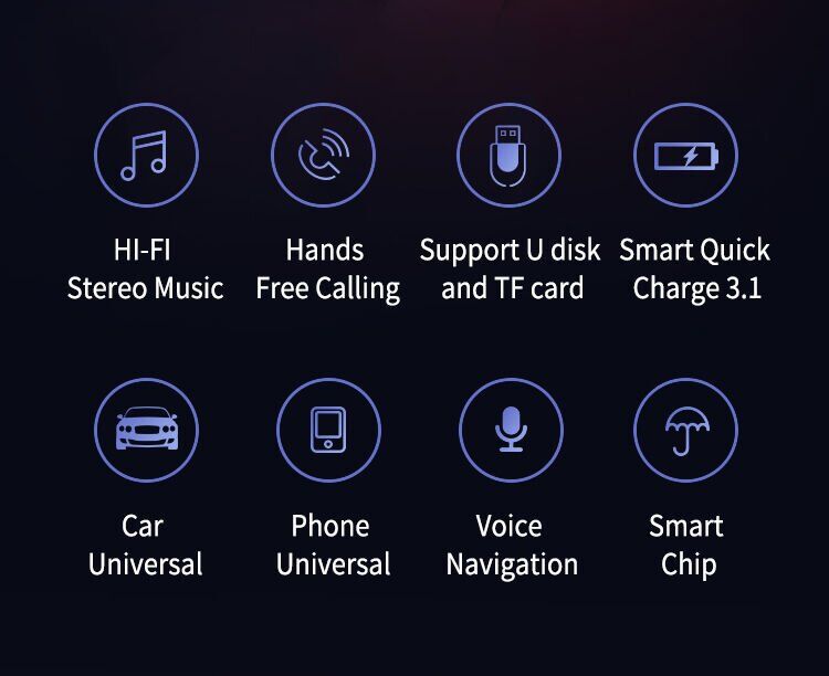Multimedia araç kit type-c / ICCA106