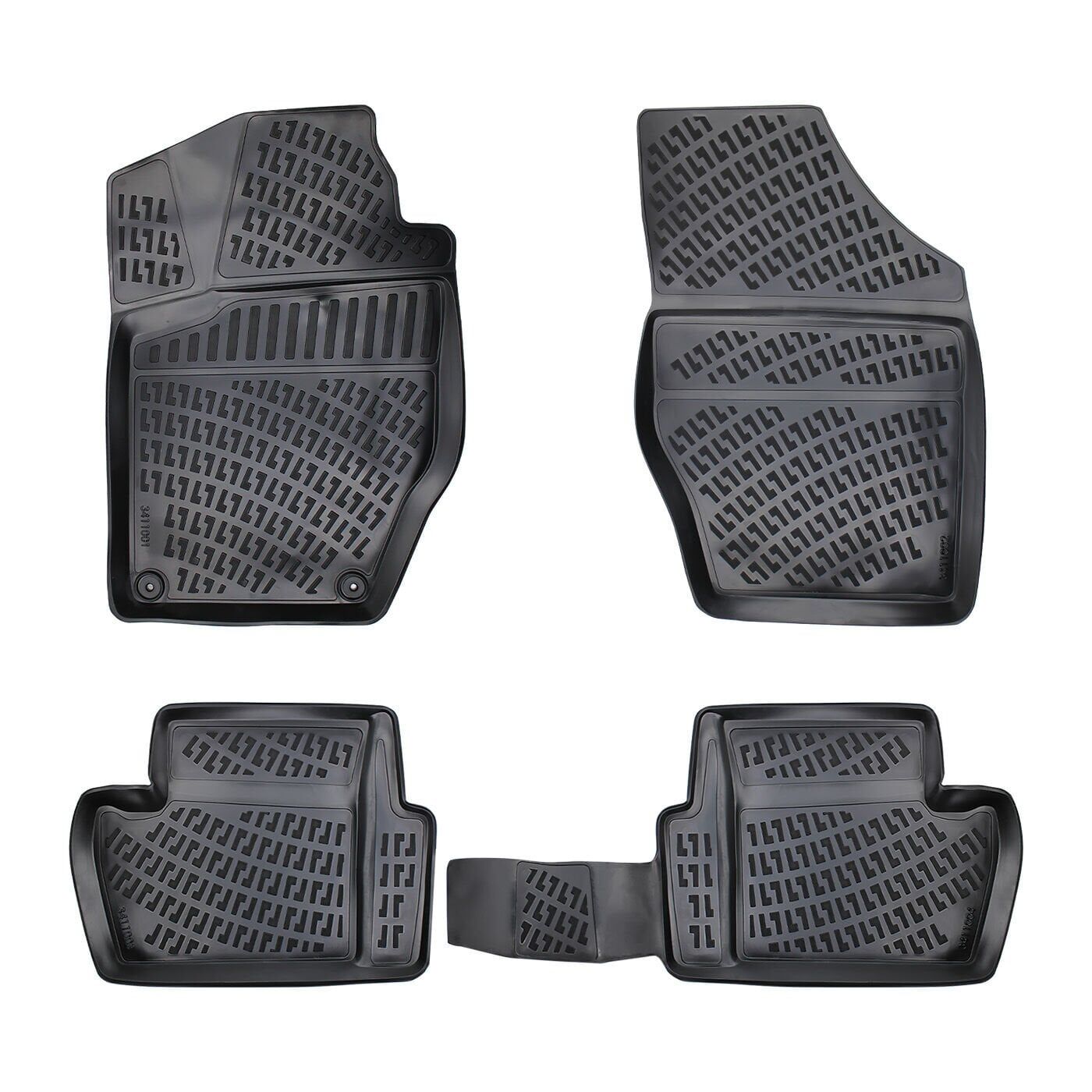 Ds 4 Crossback 3D Paspas Siyah 2010-2018 arası Rizline