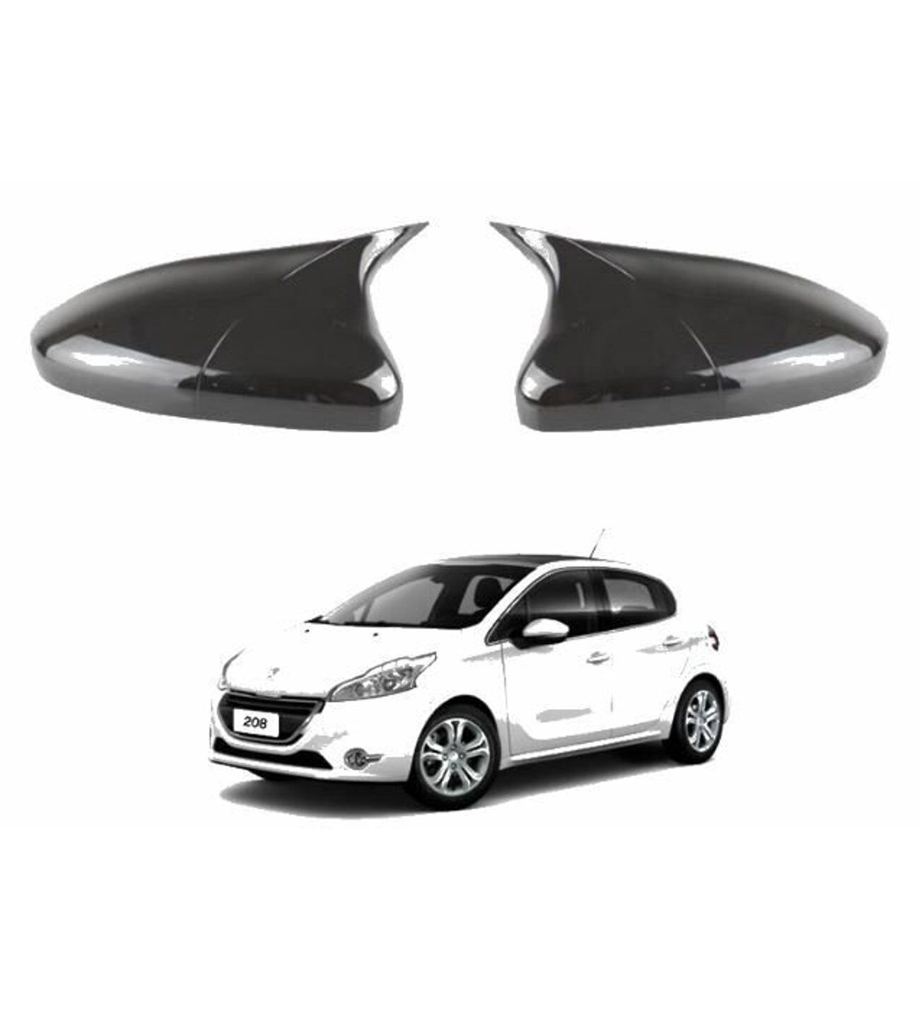 Peugeot 208 Yarasa Ayna Kapağı 2012-2018 arası modeller