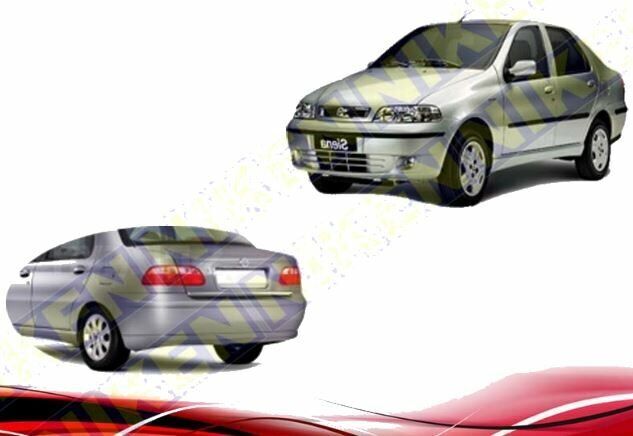 Fiat siena bagaj kromu 2002 Sonrası Niken
