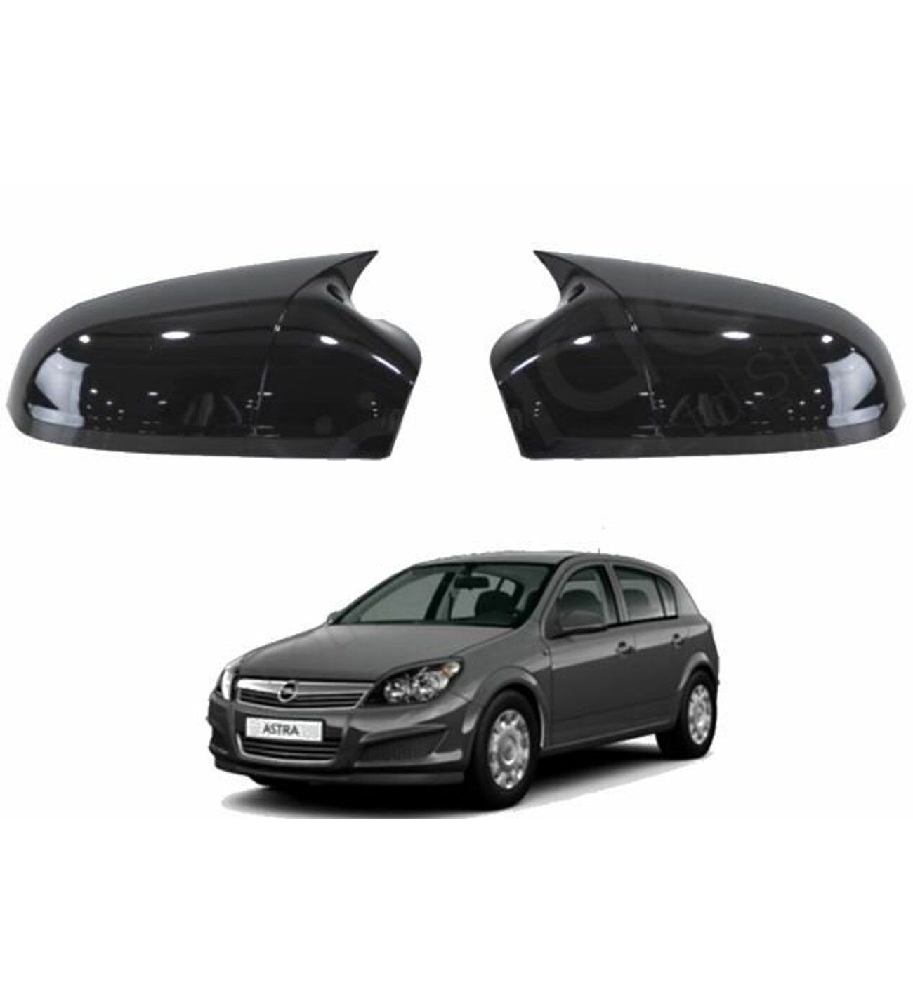 Opel Astra H Yarasa Ayna Kapağı (Makyajsız kasa) 2004-2009 arası modeller