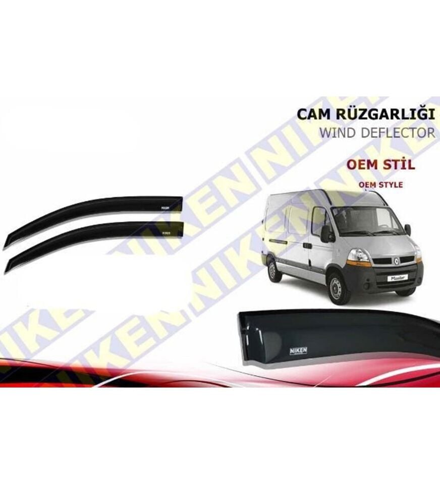 Renault Master Cam Rüzgarlığı 2 li 1998-2010 Arası Niken (Kromsuz Model)