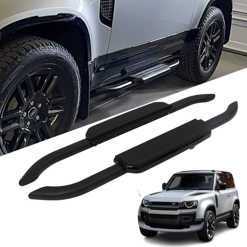 Land Rover Defender 90 siyah yan basamak 2020 sonrası oem model
