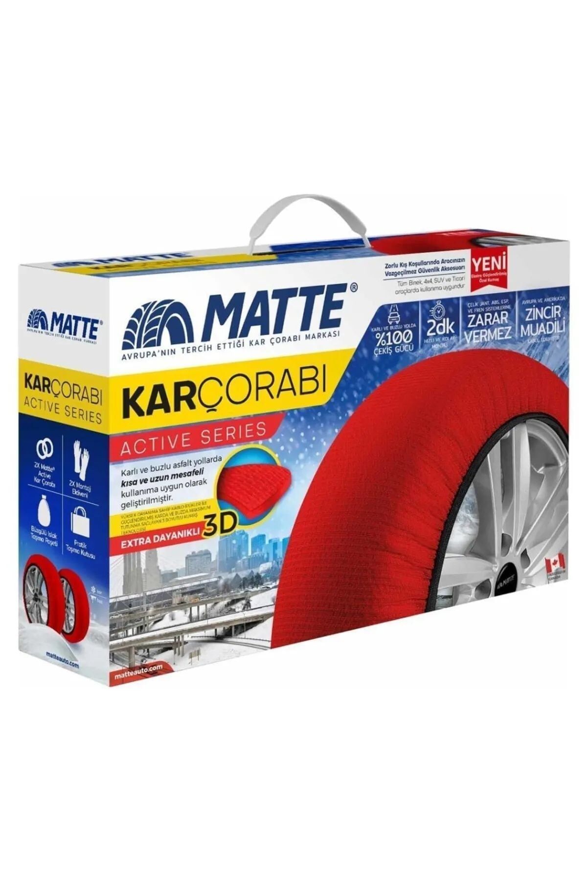 Kar Çorabı Large Boyut Matte