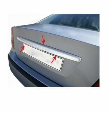 Ford focus arka tampon üst kromu 2005-2011 Arası Niken