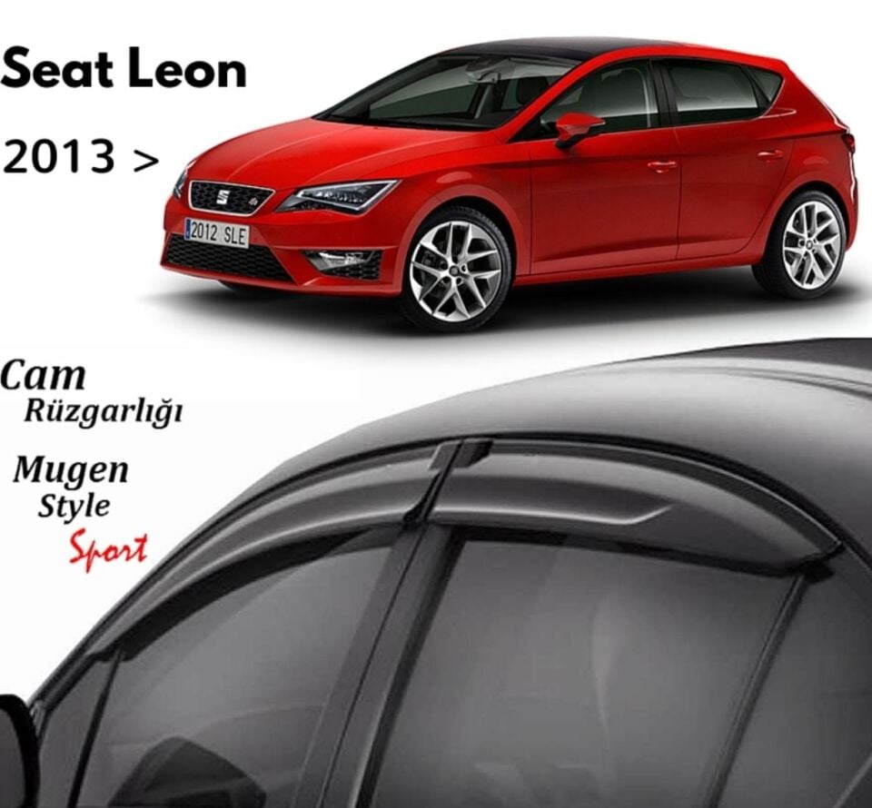 Seat Leon Uyumlu Cam Rüzgarlığı 2013-2019 Arası uyumlu Mugen