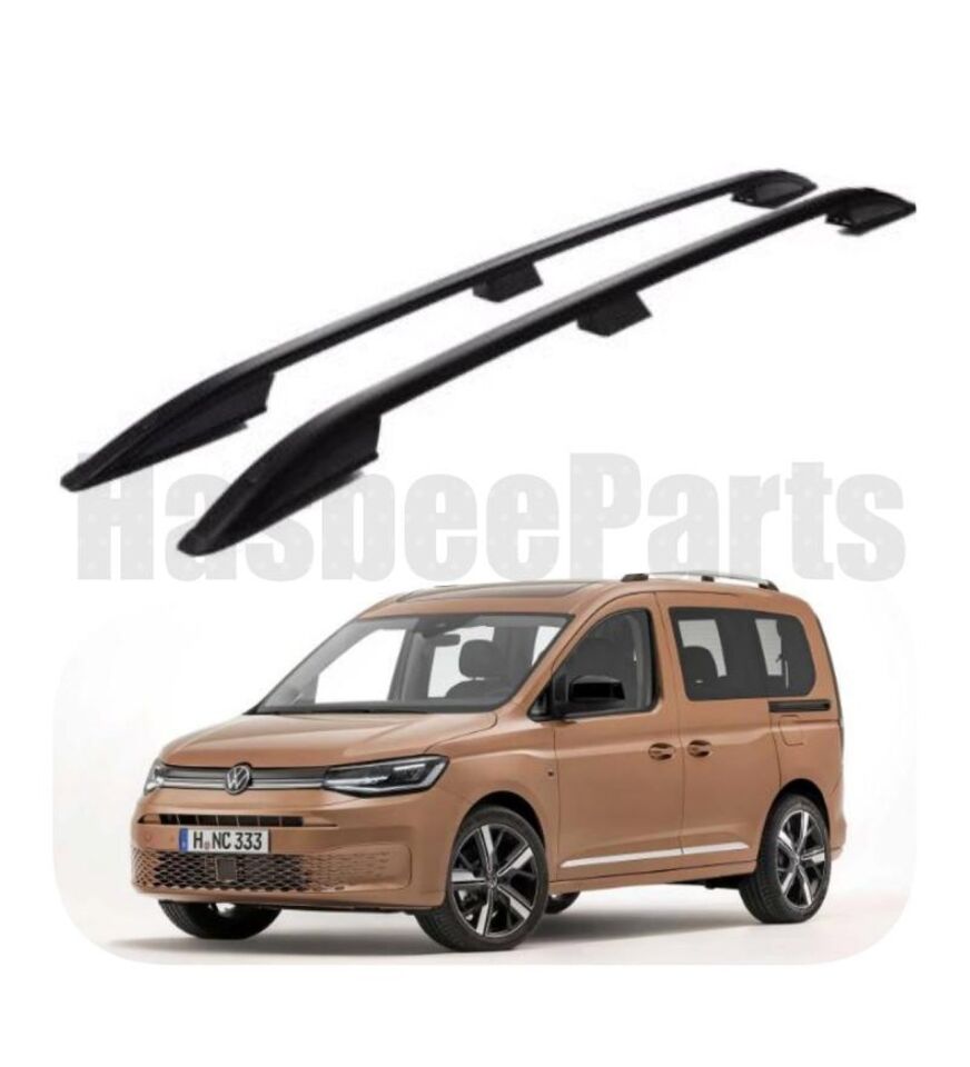 Vw Caddy 3 Tavan Çıtası Kısa Siyah 2020-Sonrası modeller uyumlu