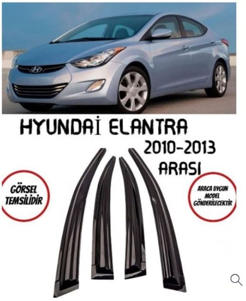 Hyundai Elantra Uyumlu Cam Rüzgarlığı 2010-2013 arası uyumlu Mugen