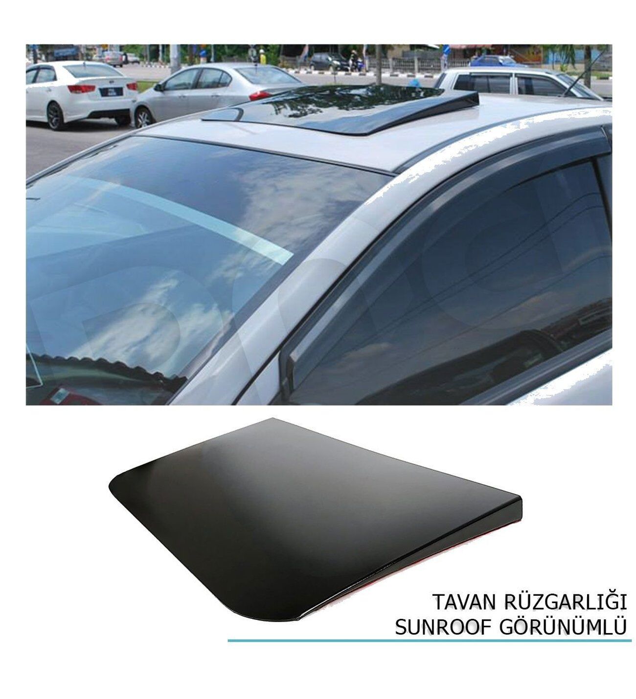 Tavan Rüzgarlığı Sunroof Görünümlü Tüm Modellere Uyumlu