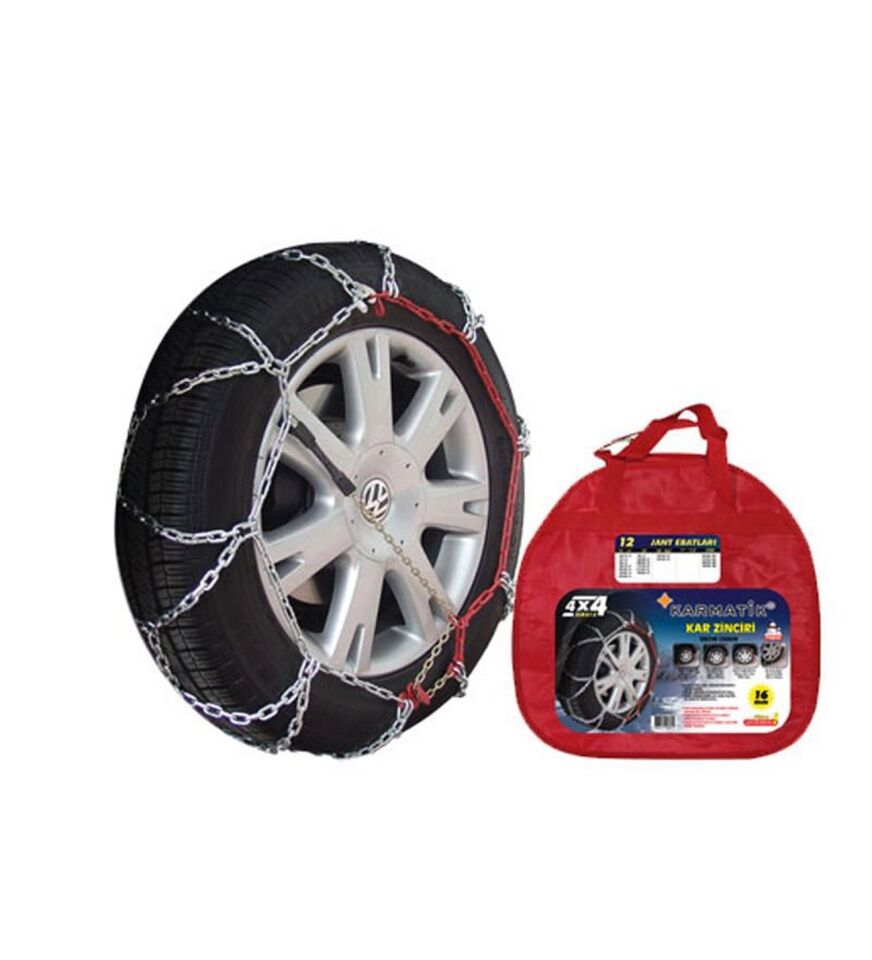 180-15 Ebatlarına Uyumlu 4x4 Karmatik Kar Patinaj Zinciri Space