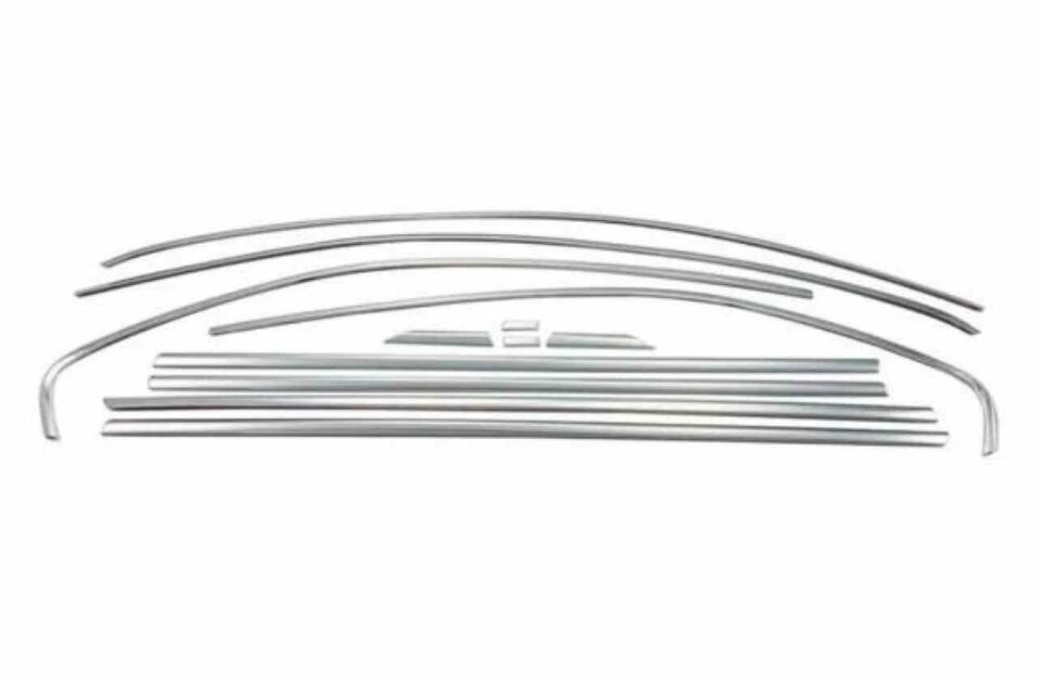 Vw Jetta Cam Çerçeve Çıtası Nikelajı Komple 2011-2020 Arası