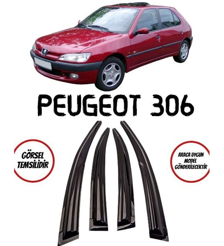 Peugeot 306 Uyumlu Cam Rüzgarlığı 1993-2002 arası uyumlu Mugen