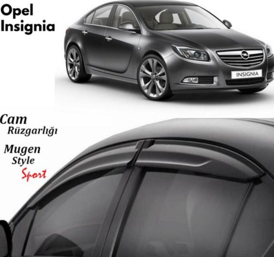 Opel İnsignia Uyumlu Cam Rüzgarlığı tüm modeller uyumlu Mugen