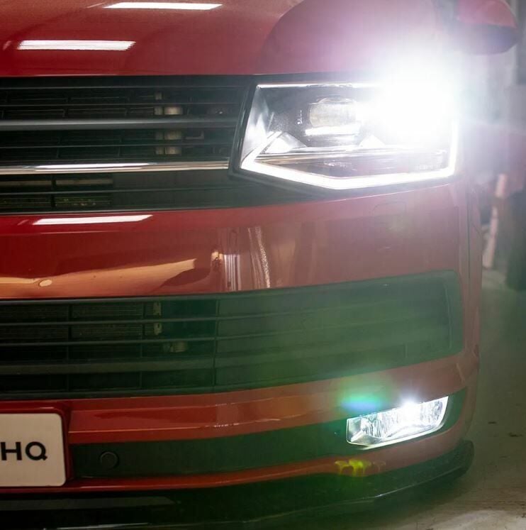 Volkswagen Transporter T8 Sis Farı Lambası OEM Çerçeveli 2020-