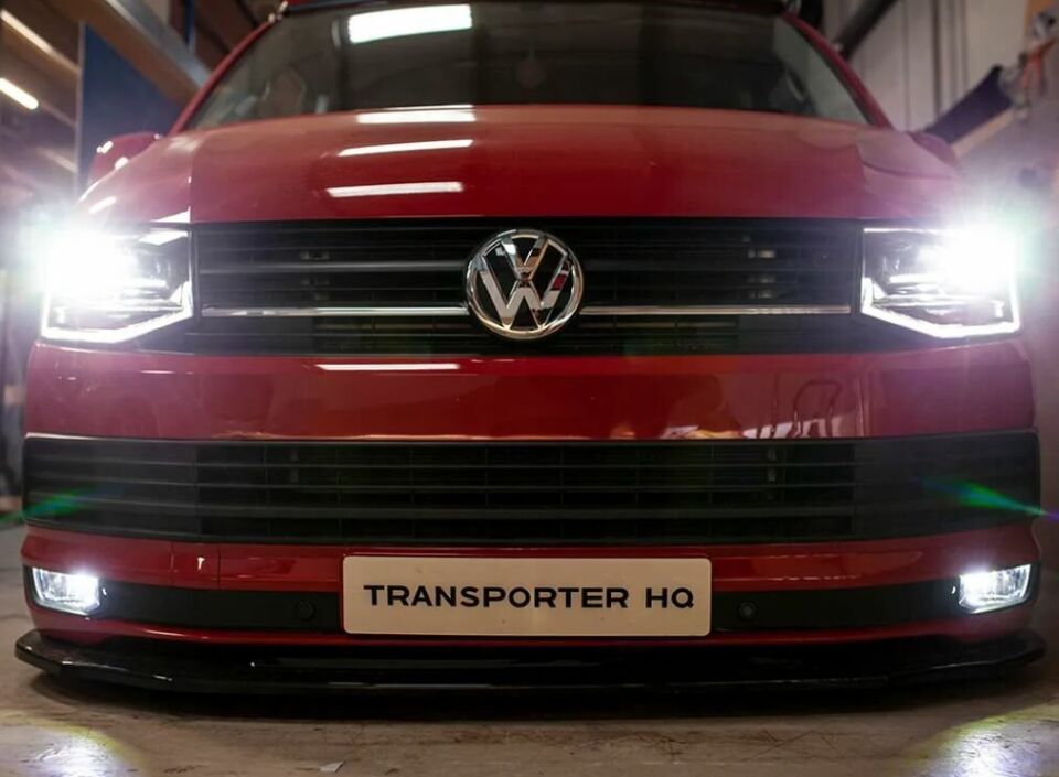 Volkswagen Transporter T7 Sis Farı Lambası OEM Çerçeveli 2016-