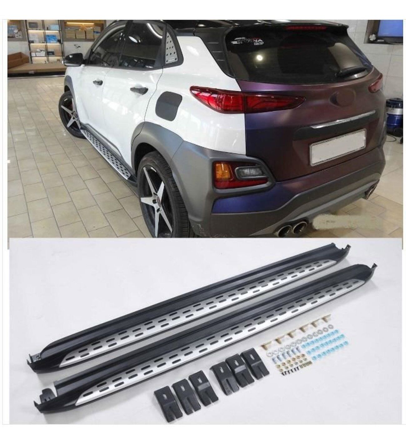 Hyundai Kona Yan Basamak Marşbiyel Koruma 2018 sonrası Oem