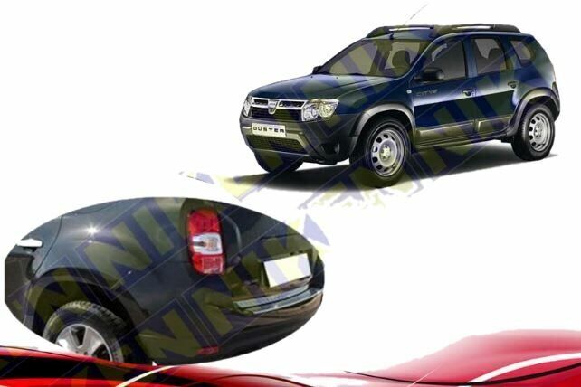 Dacia duster arka tampon üstü kromu 2010 Sonrası Niken