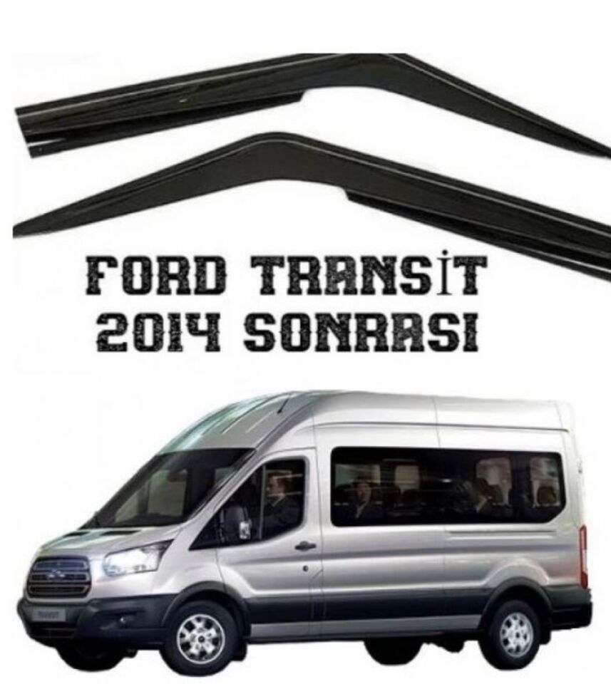 Ford Transit 3 Uyumlu Cam Rüzgarlığı 2014+ Sonrası uyumlu 2'li Mugen