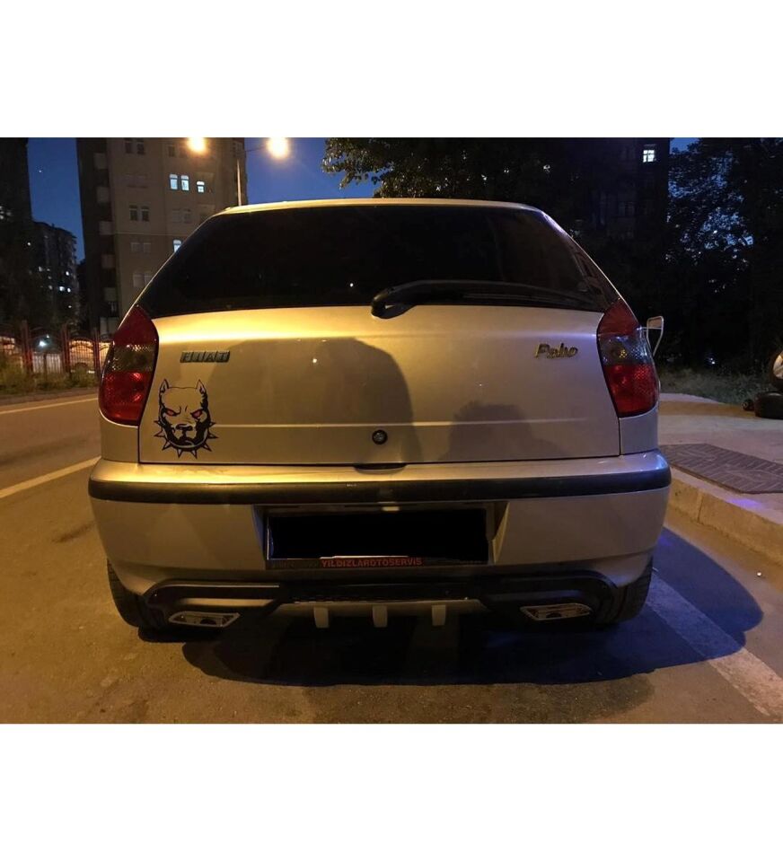 Fiat Palio uyumlu üniversal difüzör Siyah tüm modeller