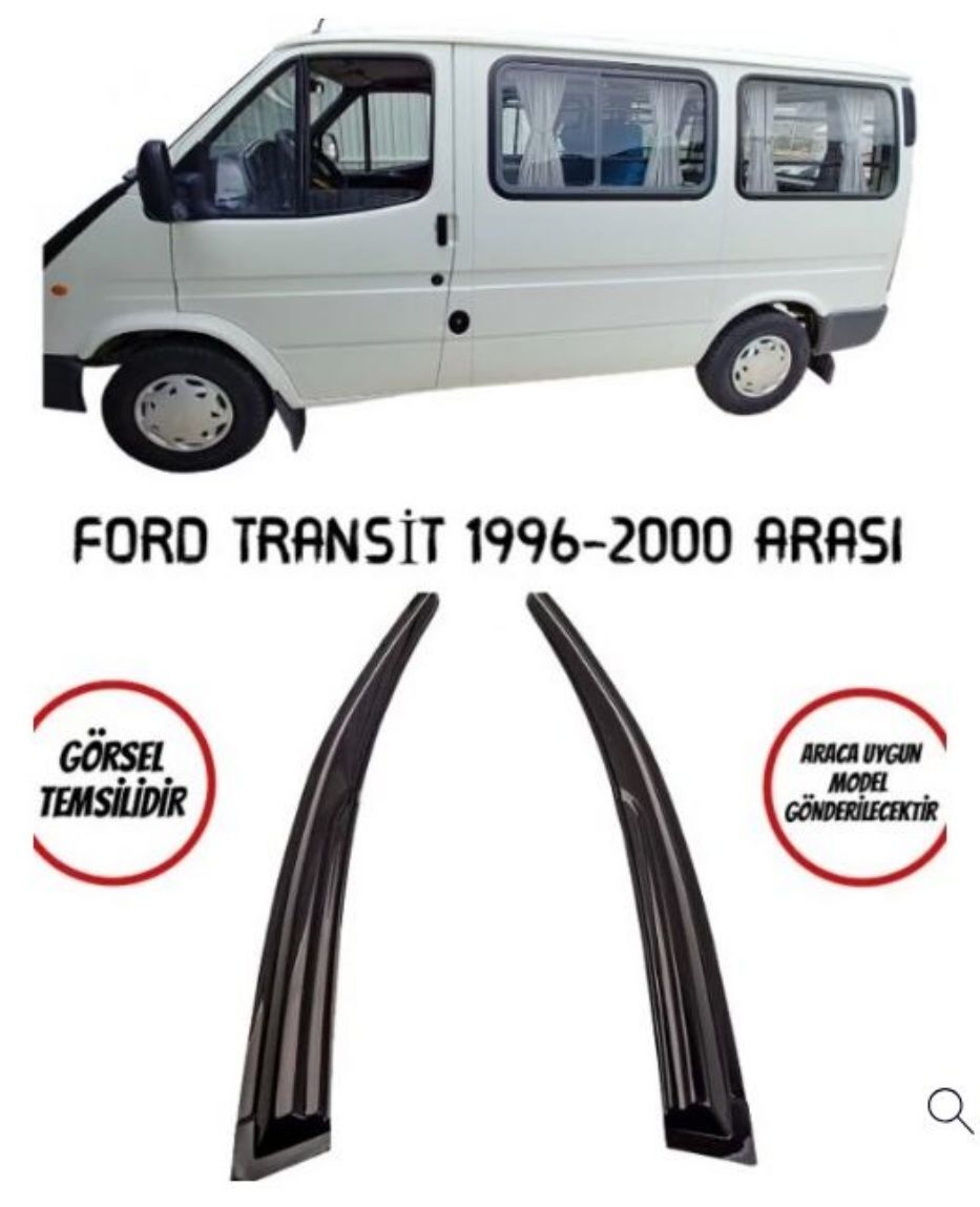 Ford Transit 1 Uyumlu Cam Rüzgarlığı 1996-2002 Arası uyumlu 2'li Mugen