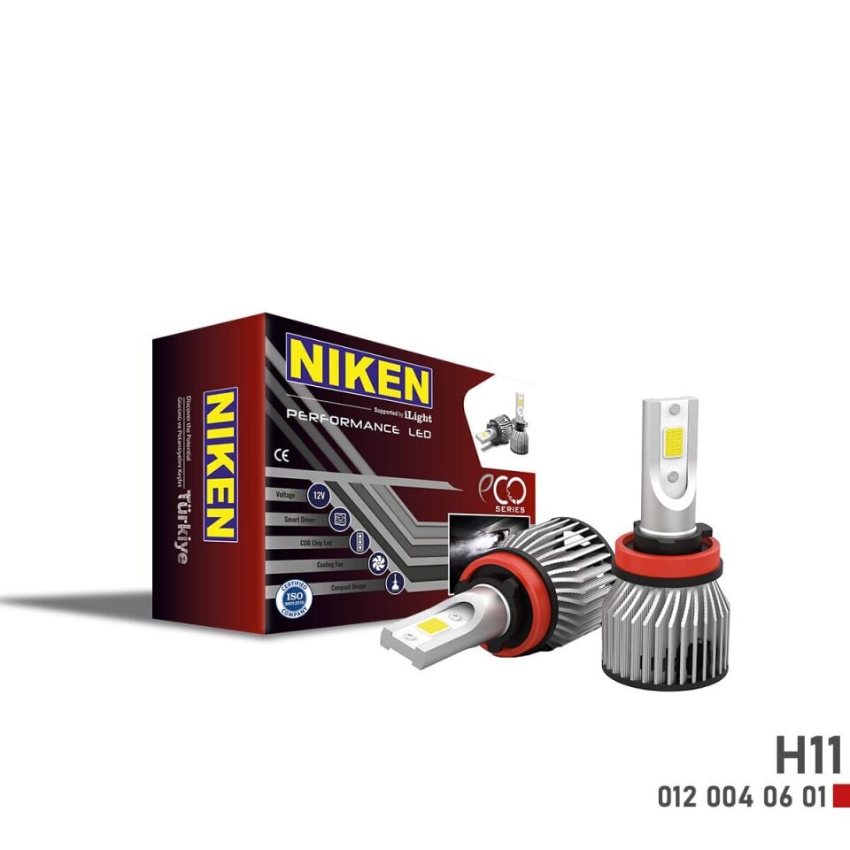 H11 Led Xenon Far Ampulü Eco Niken 8000 Lmn