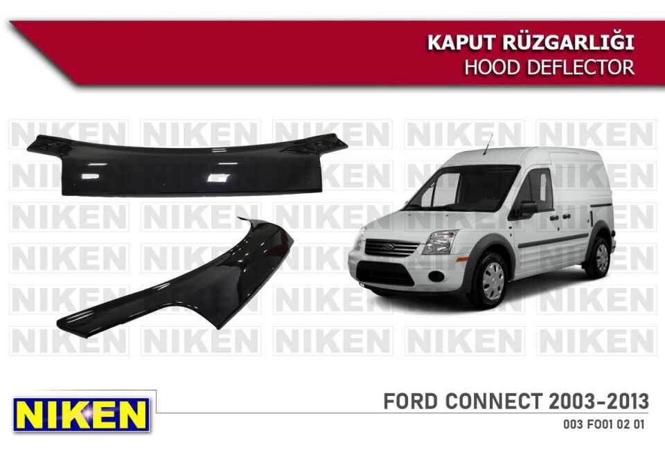 Ford Connect Kaput Rüzgarlığı Koruyucu 2002-2009 arası