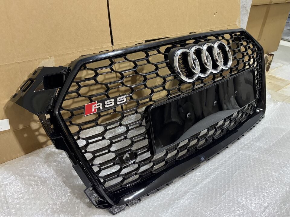 Hdm Audi A5 Rs5 Ön Panjur Piano Black 2017-2019 Arası Uyumlu