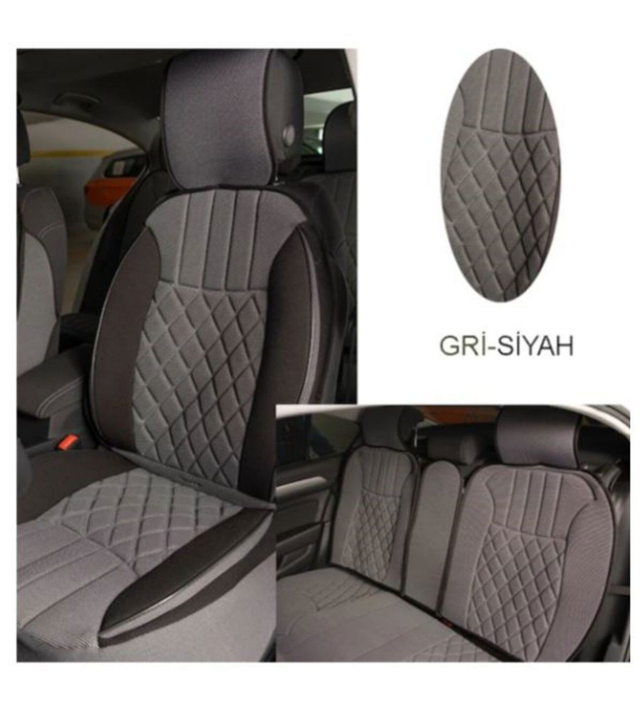 Dmb Elegance 5'li minder Gri-Siyah
