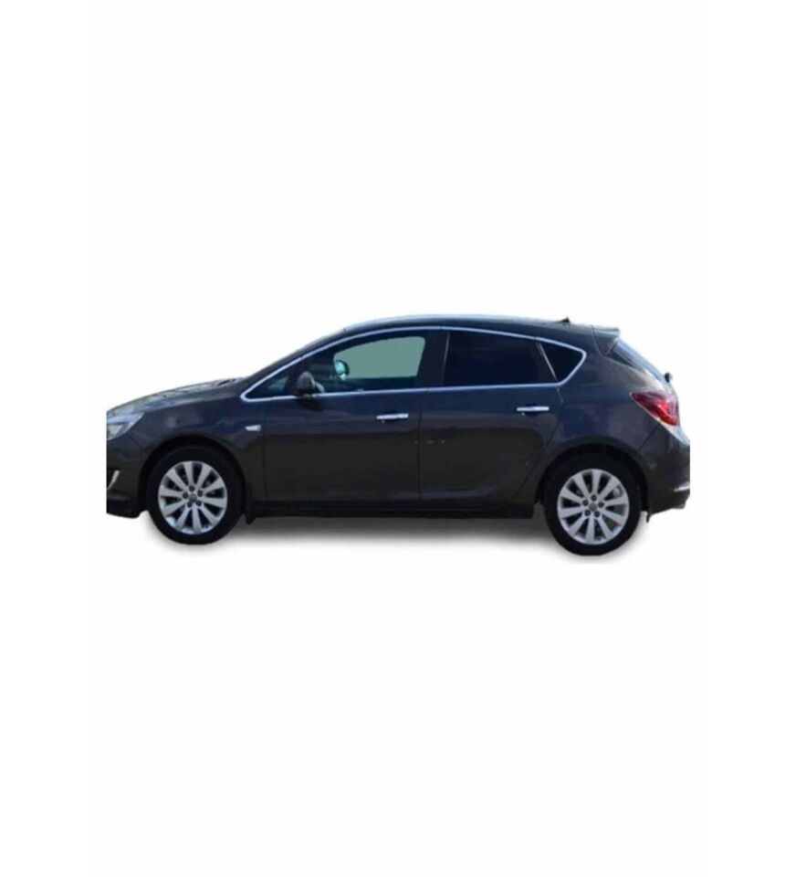 Opel Astra J Hb Cam Çıtası Çerçevesi Kromu Nikelajı Komple 2010-2014 arası