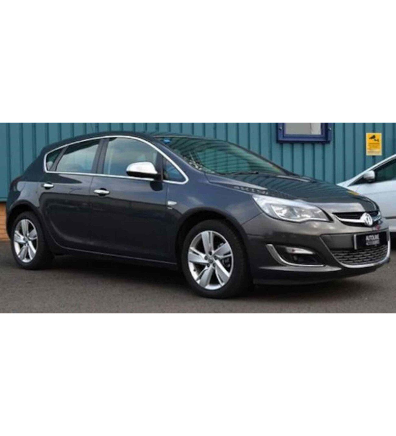 Opel Astra J Hb Cam Çıtası Çerçevesi Kromu Nikelajı Komple 2010-2014 arası