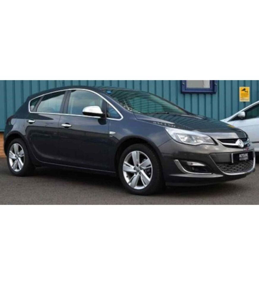 Opel Astra J Hb Cam Çıtası Çerçevesi Kromu Nikelajı Komple 2010-2014 arası