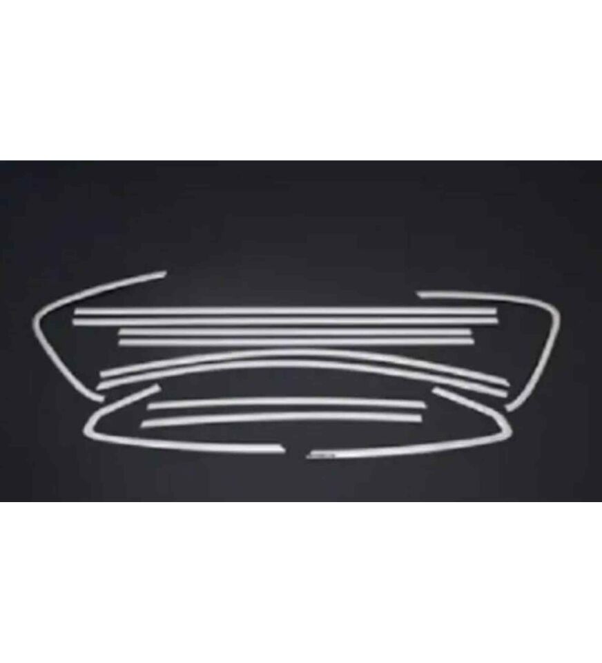 Opel Astra J Hb Cam Çıtası Çerçevesi Kromu Nikelajı Komple 2010-2014 arası
